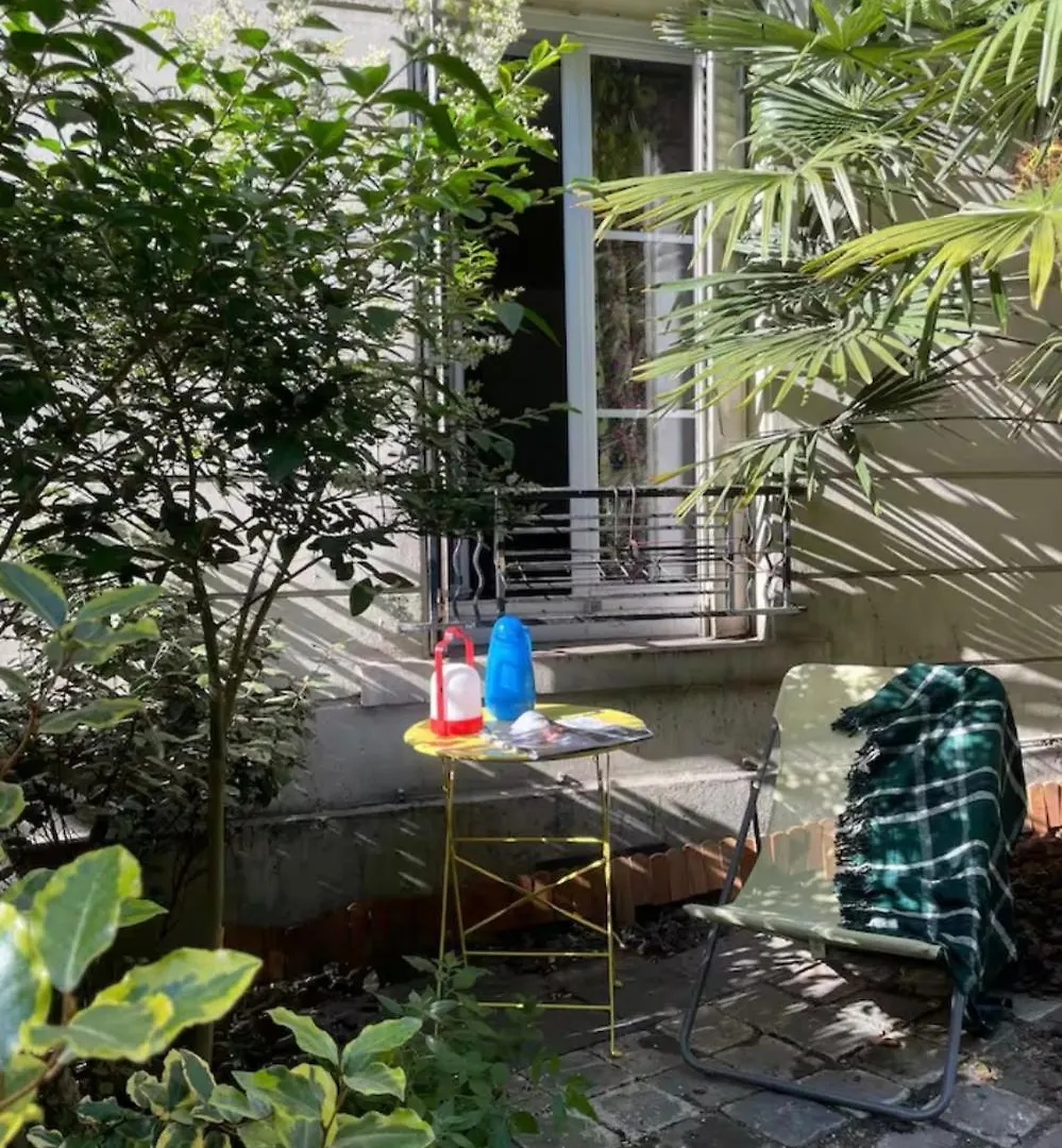 Appartement Avec Beau Jardin パリ